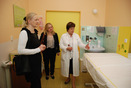 Návštěva Fakultní nemocnice v Motole, ve které jsou nyní podpořené tři projekty z oblasti zdravotnictví